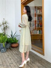 现货：碎花连衣裙，女装连衣裙，蕾曼拉