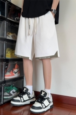 重磅男美式速干撞色运动设计感休闲短裤X416B-1-DK3120-特P25控48，男装牛仔裤，星座416B-1