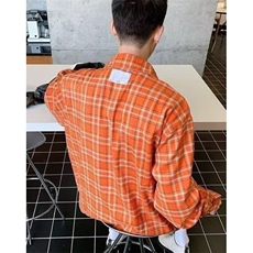 格纹防晒衬衫男女2025夏季装宽松多巴胺气质外套上衣CS203，男装防晒衣，星座1116A（原606A-3）