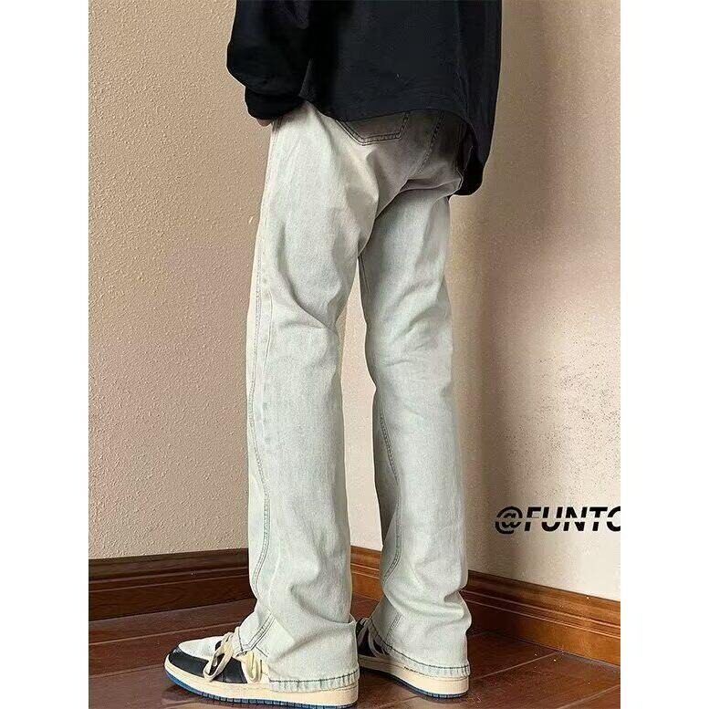 原宿秋修身小脚青春流行男潮流新款直脚牛仔裤长裤水洗AM729P37,男装牛仔裤,星座1013-5