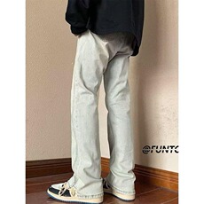 原宿秋修身小脚青春流行男潮流新款直脚牛仔裤长裤水洗AM729P37，男装牛仔裤，星座1013-5