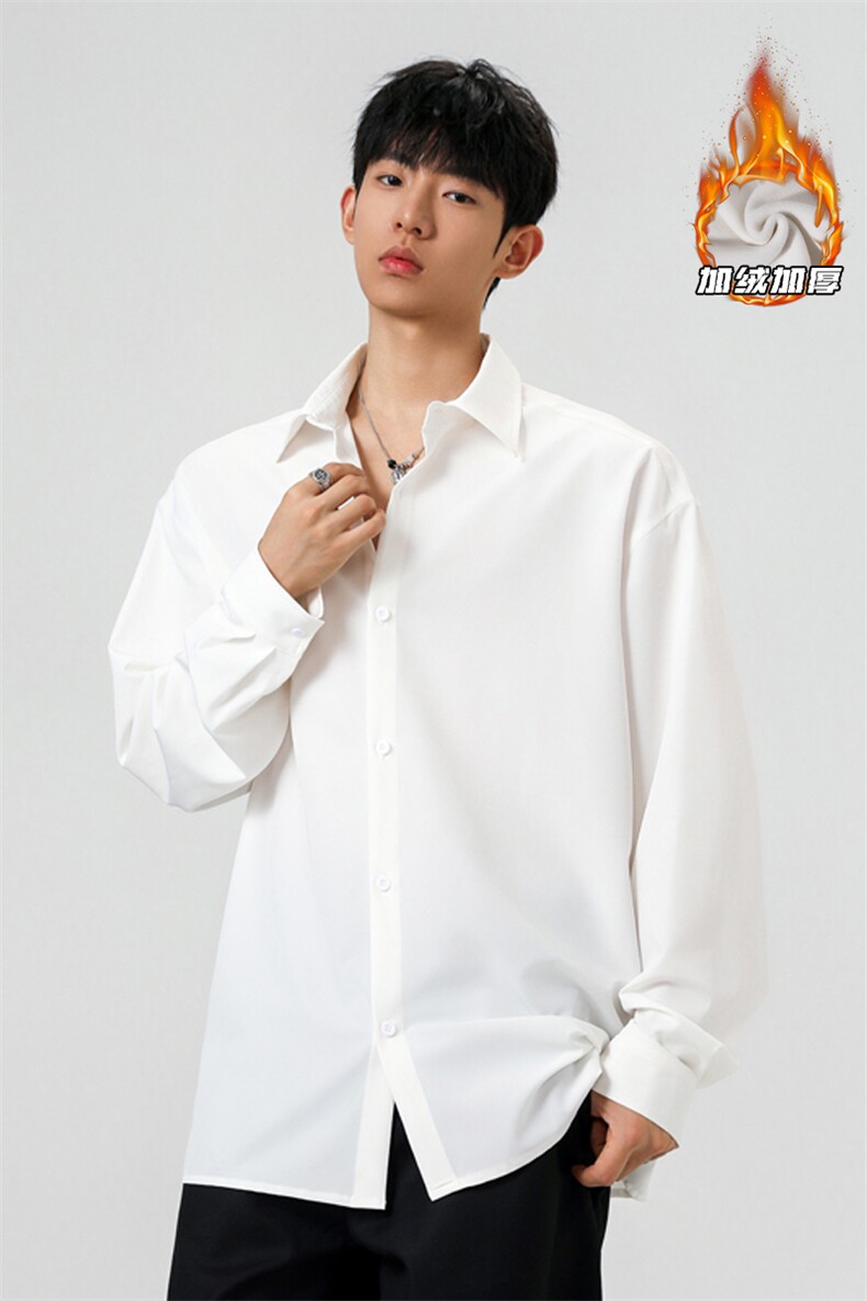 2025HC25727加绒无影墙大码长袖加绒衬衫M-5XHC25960-特P25,男装衬衫,电商A022
