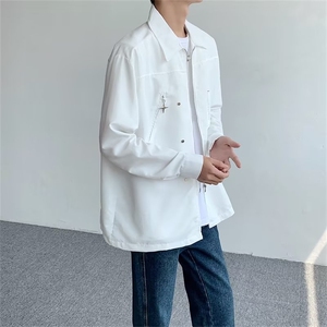 青春流行男夹克文艺潮外套CW1036P42图片