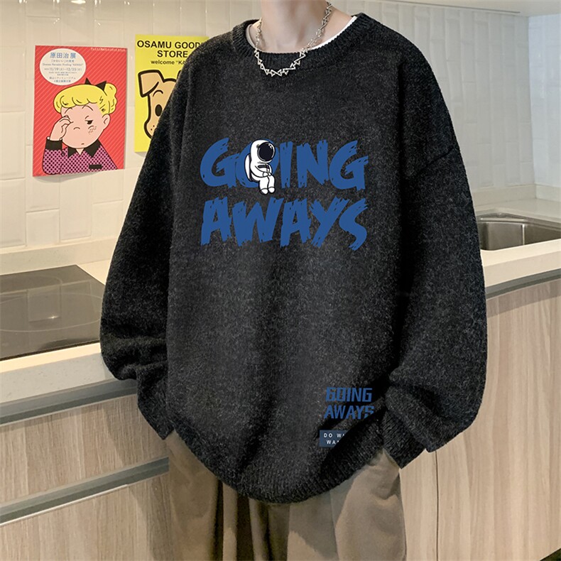 加厚加绒毛衣男大码毛线衣男针织衫男线衫M19230-P45加绒款-P65,男装针织衫/毛衣,电商A040