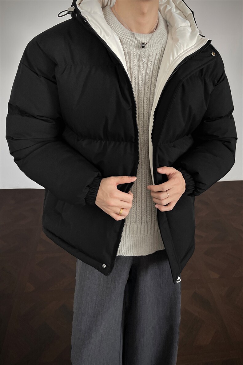支持二开冬装加棉加厚连帽棉服男女大码棉衣外套面包服M811-P70,男装棉衣,电商A441