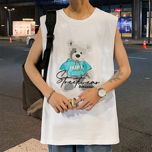 夏季港风宽松青少年休闲背心TC1116-P25图片