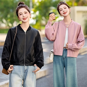 小香风女士短外套2025春秋季新款减龄漂亮洋气棒球服薄款夹克上衣图片