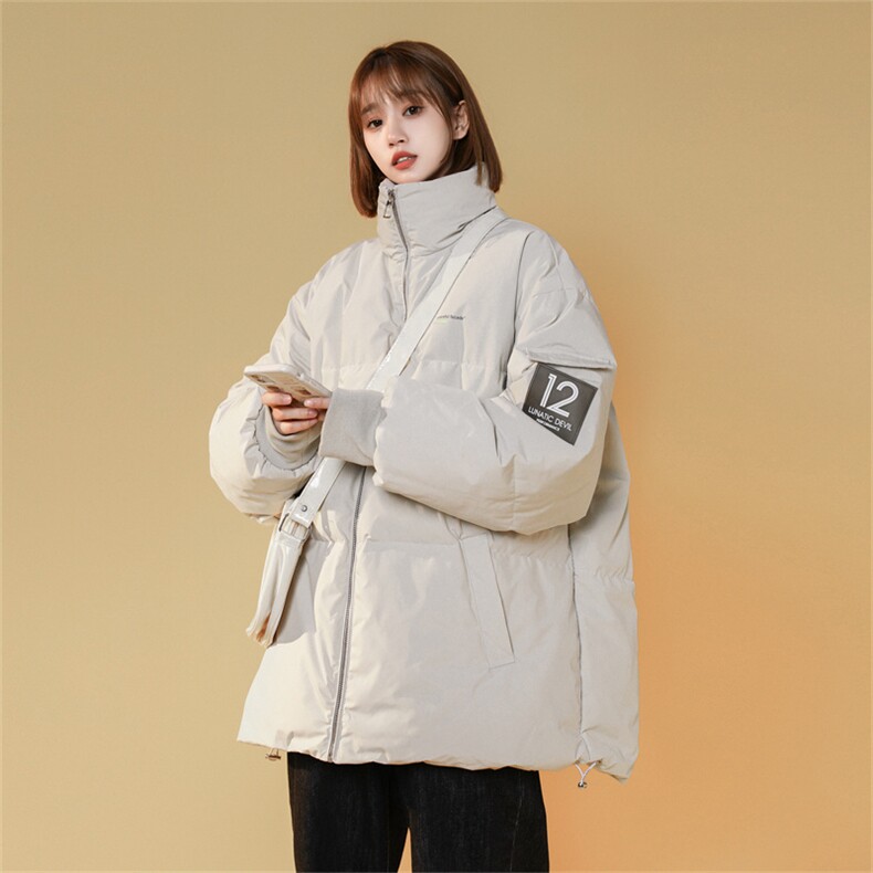 抖音品质23年直播款保暖90绒宽松情侣羽绒服女DS-A306-M0880-P235,男装羽绒服,电商A306