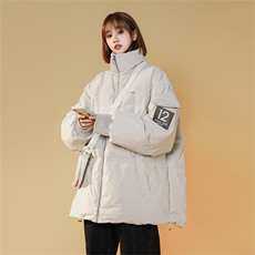抖音品质23年直播款保暖90绒宽松情侣羽绒服女DS-A306-M0880-P235，男装羽绒服，电商A306