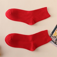 2025年秋季时尚百搭通勤简约休闲加厚羊绒混纺中筒袜，袜子，天盛羊绒