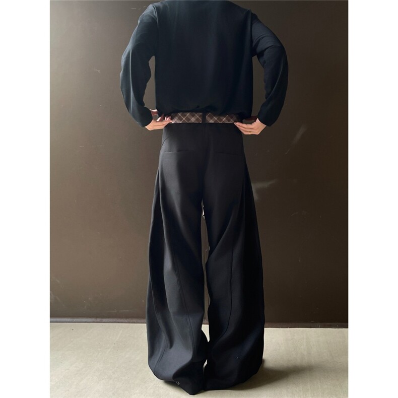 B3061#S-2XL(原版280g大斜纹复合配腰带高质量弯刀西裤)P43,男装西裤,星座506A