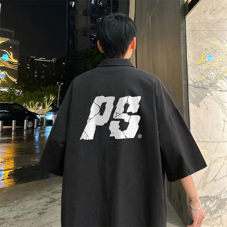 量大优供视频冰丝短袖衬衫男DS214-特P25,男装T恤,电商B367