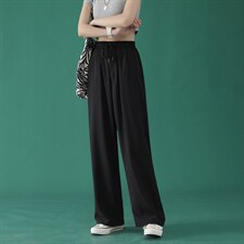 冰丝垂感顺滑显瘦女长裤2028-特批22，女装休闲裤，星座718-1