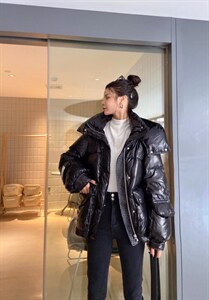 你别走～新款欧版带帽面包服图片