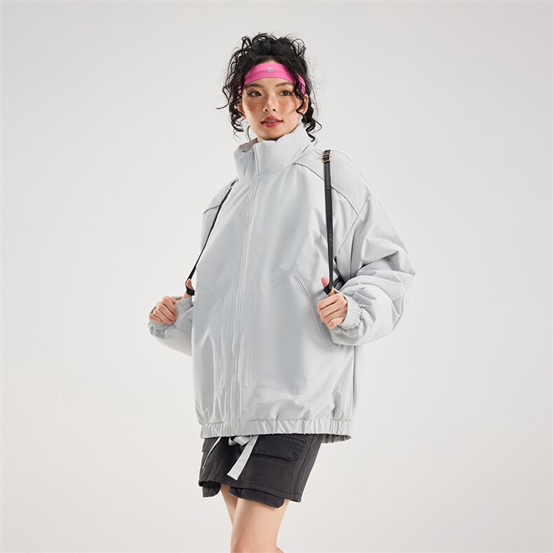 冬季美拉德立领棉服潮流百搭纯色棉衣撞色棉服外套HY8822-P75,男装棉衣,星座610B-1