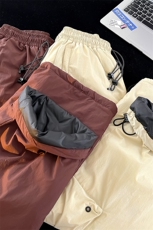 8XL-M三防登山工装羽绒裤男90白鸭绒冲锋裤子男YRK2001P118控158，男装休闲裤，电商D206-1