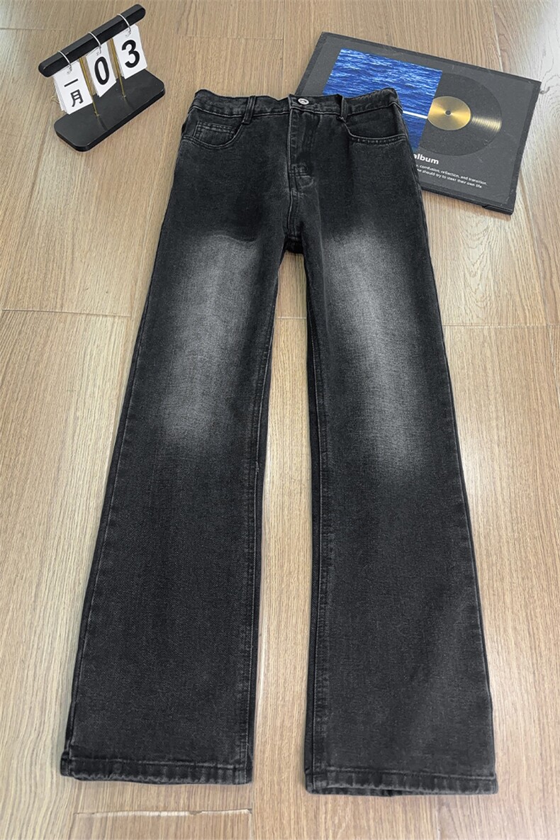 B221美式ins高街百搭修身微喇牛仔裤LK22087-特P36控68,男装牛仔裤,电商B221
