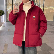 现货抖音得物可供视频冬季三防加厚羽绒棉衣外套面包棉服81158，男装棉衣，电商A486