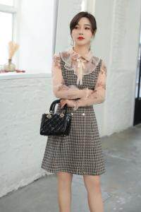 春装欧伦风连衣裙，女装连衣裙，千禧宏运