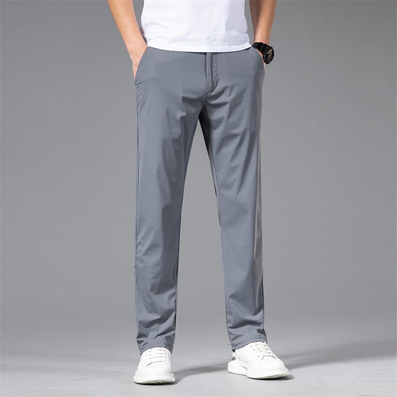 DS7127钱塘2020-3主推冰丝高弹男士商务休闲裤直筒长裤P63图片