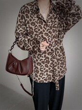 豹纹衬衣上新??，其它，麦缇诺