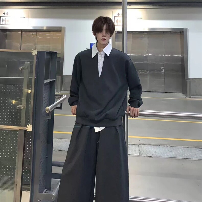 【现货】整套TX235-P90、上衣TX235Y-P50、卫裤TX235K-P40【网图,男装休闲套装,电商C213(原B265)