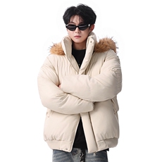 棉服男连帽毛领棉衣帽子可拆卸毛领可拆卸MF668-特P88无差价，男装棉衣，星座214-3