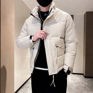 B216 M6022  P115 2025冬装新款男士加厚棉衣外套保暖棉服 社会风图片