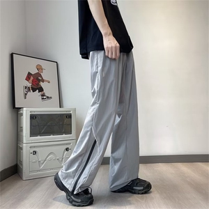 美式户外速干冲锋裤男士裤子情侣潮牌阔腿休闲运动裤BL809-P35图片