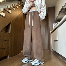 秋冬季灯芯绒裤子男潮流垂感裤子K8901-P29，男装休闲裤，星座210-1
