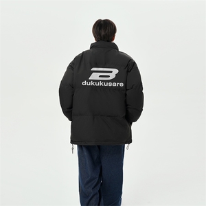 已注册日系抖音直播高品质宽松男面包服羽绒棉棉衣外套M1005P90图片