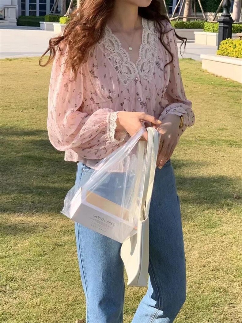 韩版碎花小衫，其它，格瑞琪