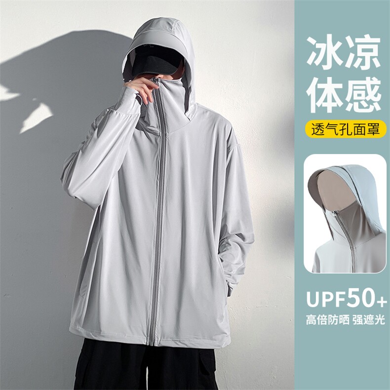 【UPF50+防晒衣】X5458-TP45控价78夏季户外运动男轻薄抗晒外套,男装夹克,电商A102-1