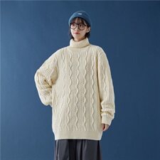 2020新品韩版宽松男女秋冬日系高领休闲时尚百搭毛衣潮ins，男装卫衣，星座1404-3