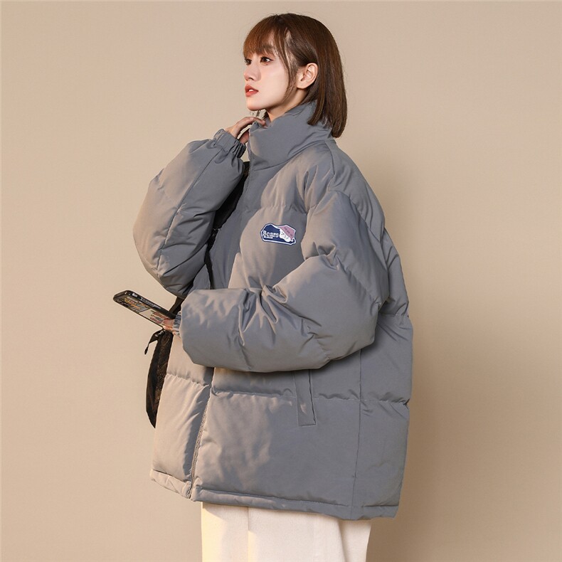 中性  秋冬新款加厚保暖立领宽松棉服外套男 MY62045 P85控108图片