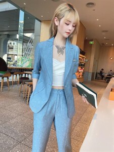 2022夏季新款套装，女装职业装，时尚名门