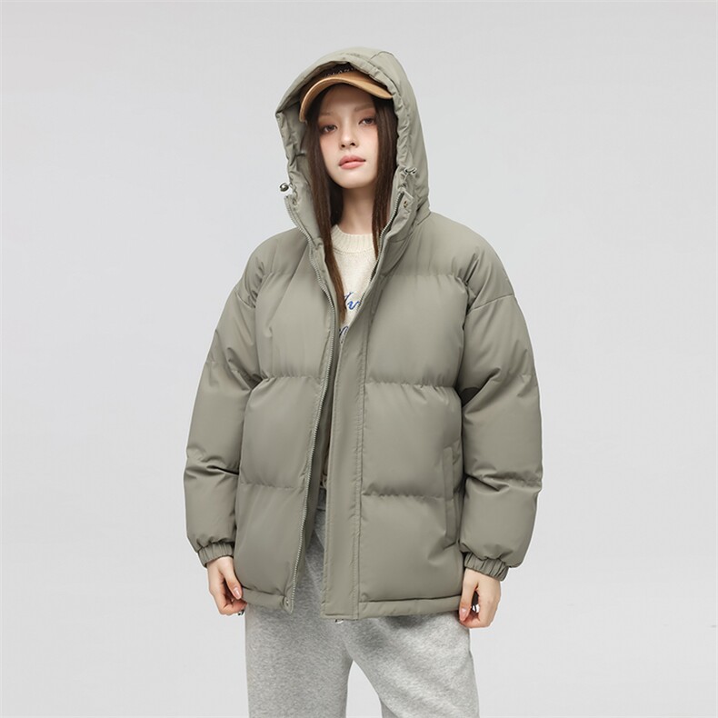 2025日系连帽保暖防风防水撞色棉衣面包服外套男女同款XY2277-P55，男装棉衣，星座717