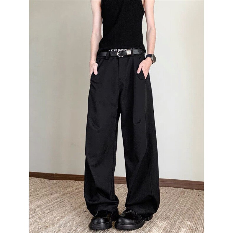 原版做工包边褶皱西裤休闲裤ZK0385-特批43，男装西裤，星座313A(原308A-2)