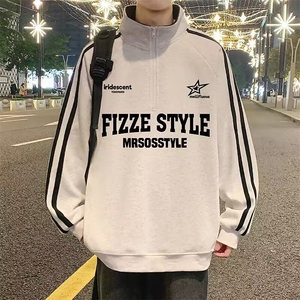 现货M-5XL2026春季新款男士休闲大码男装卫衣外套W296,小白鞋搭配衣服女儿童图片