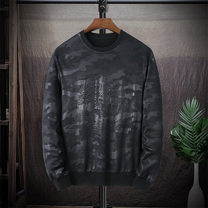 男日系暗迷彩休闲运动套装5032-1_556-M-4XL5XL-9XL卫衣图片