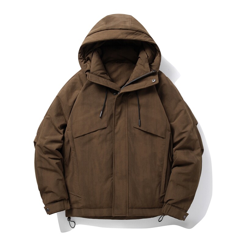 2025冬季标90绒连帽白鸭绒羽绒服大码343-p350，男装羽绒服，星座223（原229-2）