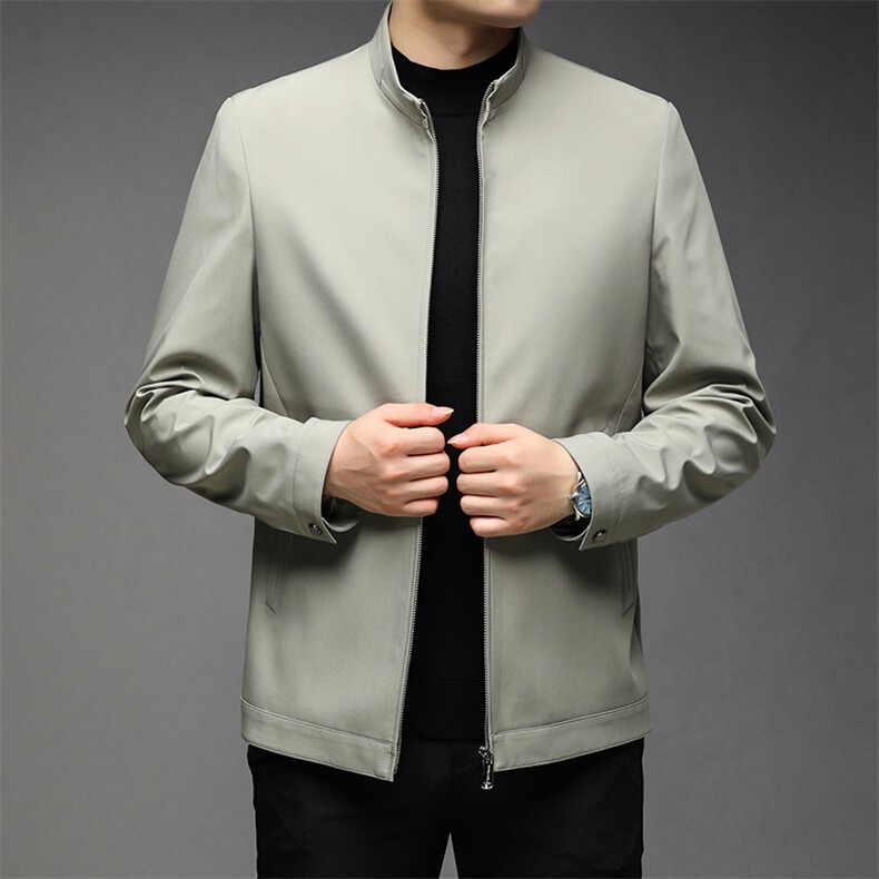 AB8205钱塘200-3常年款男士主推休闲中老年夹克外套精品P105,男装夹克,钱塘207-3