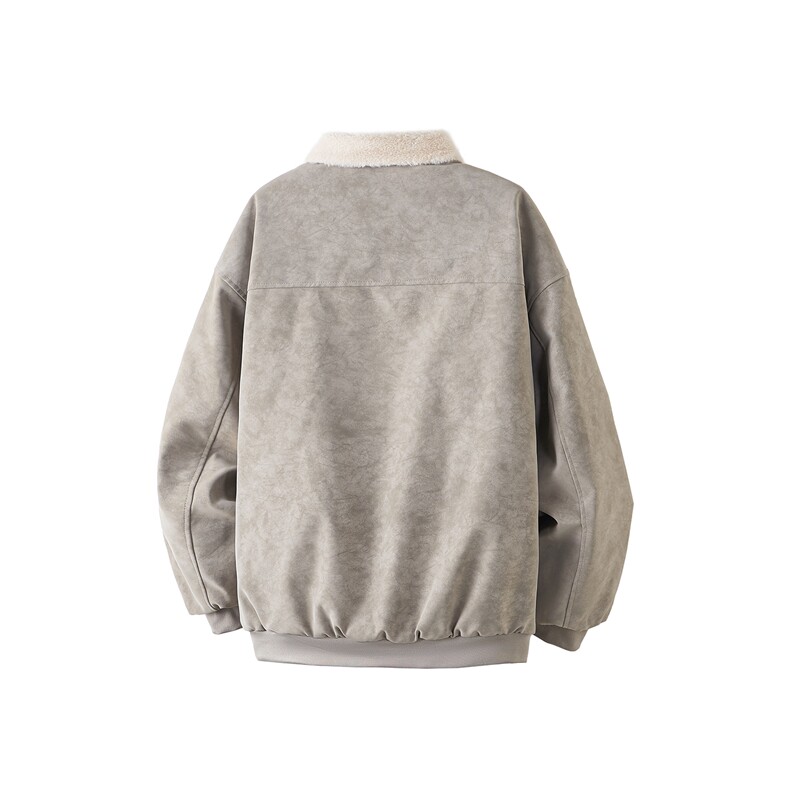 PY5552-P85特冬季PU皮棉服兔毛加绒加厚保暖棉衣,男装棉衣,电商D232