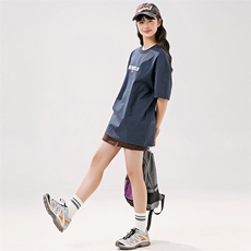 2024夏季新款男装日系潮牌印花圆领宽松短袖休闲T恤半袖T866-F41，男装T恤，电商A101（原外27）
