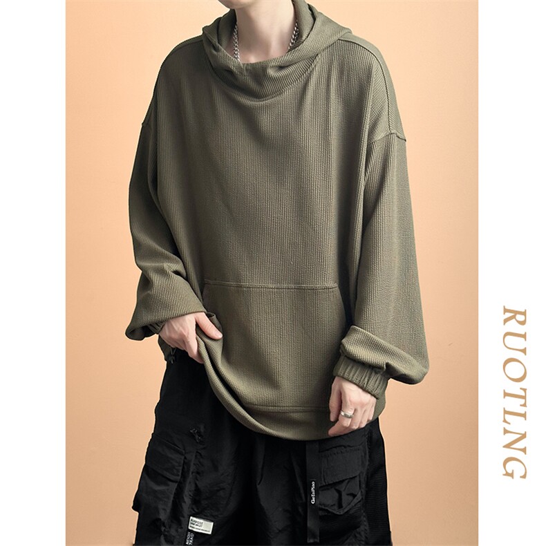 2025秋-现货潮牌宽松休闲连帽卫衣男A351-AW2483-P75,男装卫衣,电商A351