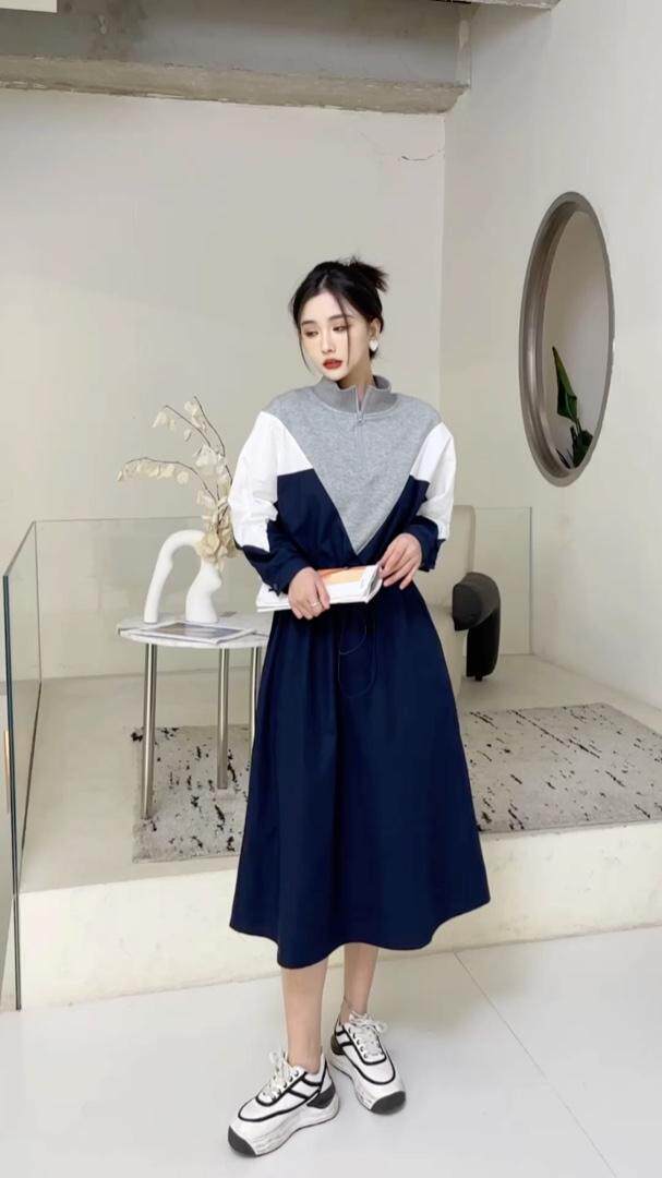 2023时尚韩版连衣裙，女装连衣裙，贻思茗