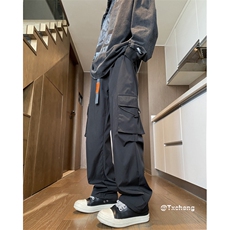 抖音品质春季长裤机能调节控宽松冲锋裤B315-K24015-特p35控68，男装休闲裤，电商B315