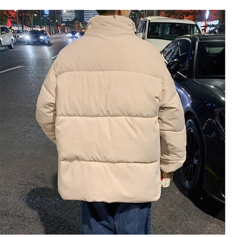 面包服男生秋冬季韩版潮流加厚棉服连帽潮牌宽松痞帅棉衣外套,男装棉衣,星座1013-1