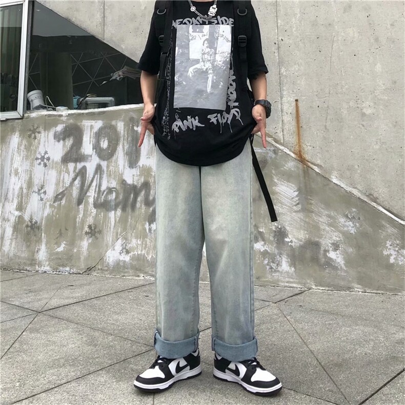 2021宽松潮牌裤子男夏季薄款ins港风嘻哈街头牛仔裤男裤K892-P38,男装牛仔裤,星座512-3