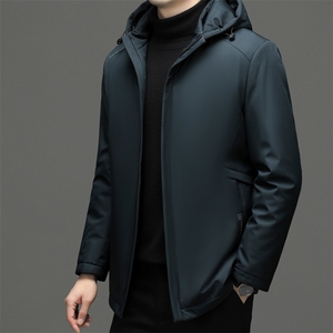 DMF902钱塘2020-2冬季厚款商务休闲简约中年男士棉服货稳P152图片